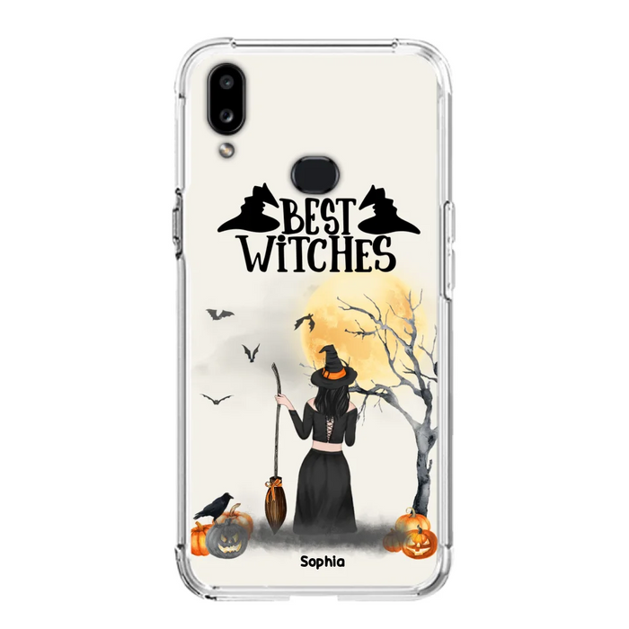 Custom Personalized Witchy Friends Phone Case - Gift For Best Friends with up to 3 Witches - Best Witches