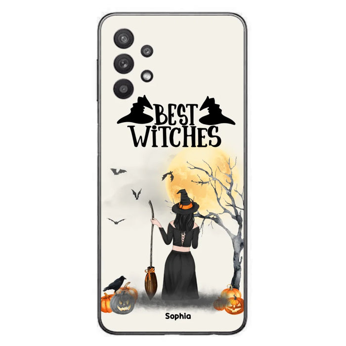 Custom Personalized Witchy Friends Phone Case - Gift For Best Friends with up to 3 Witches - Best Witches