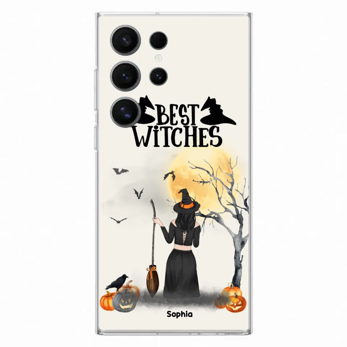 Custom Personalized Witchy Friends Phone Case - Gift For Best Friends with up to 3 Witches - Best Witches