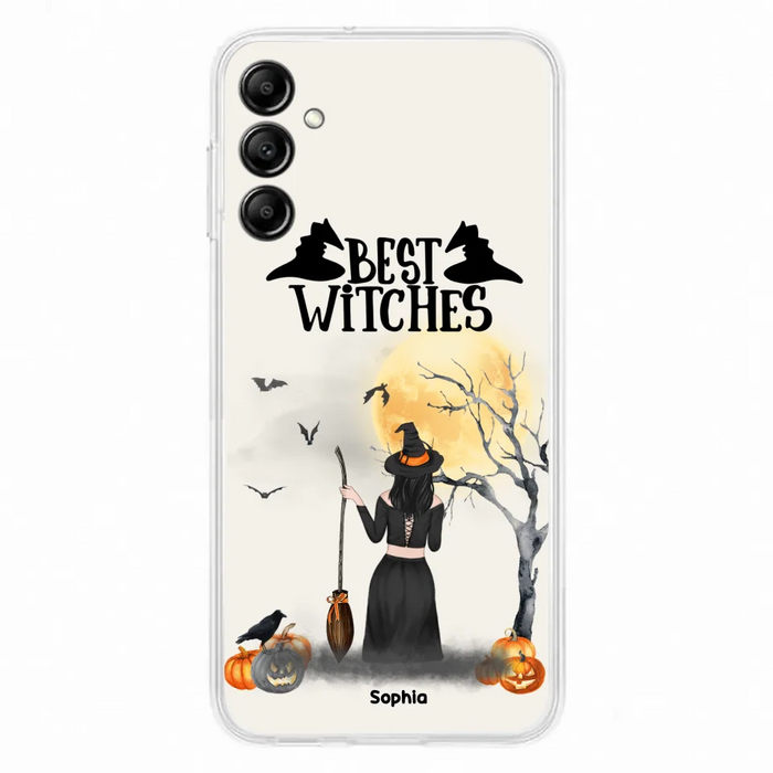 Custom Personalized Witchy Friends Phone Case - Gift For Best Friends with up to 3 Witches - Best Witches