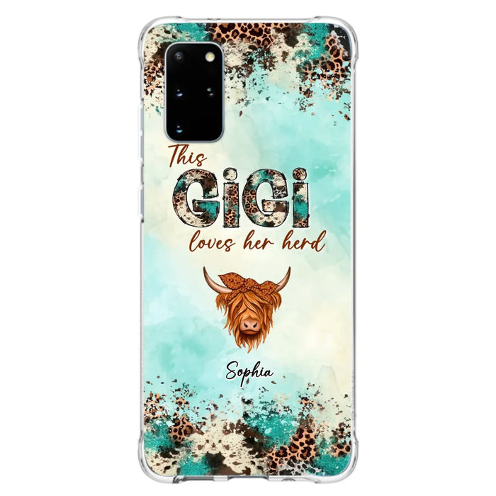 Custom Personalized This Gigi Love Her Herd Phone Case For iPhone/ Samsung - Mother's Day Gift Idea For Mom/ Grandma