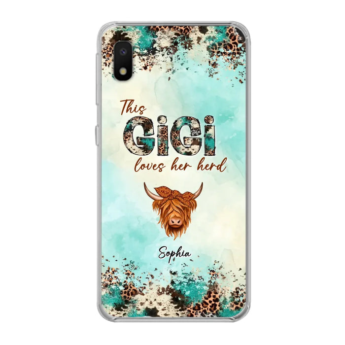 Custom Personalized This Gigi Love Her Herd Phone Case For iPhone/ Samsung - Mother's Day Gift Idea For Mom/ Grandma