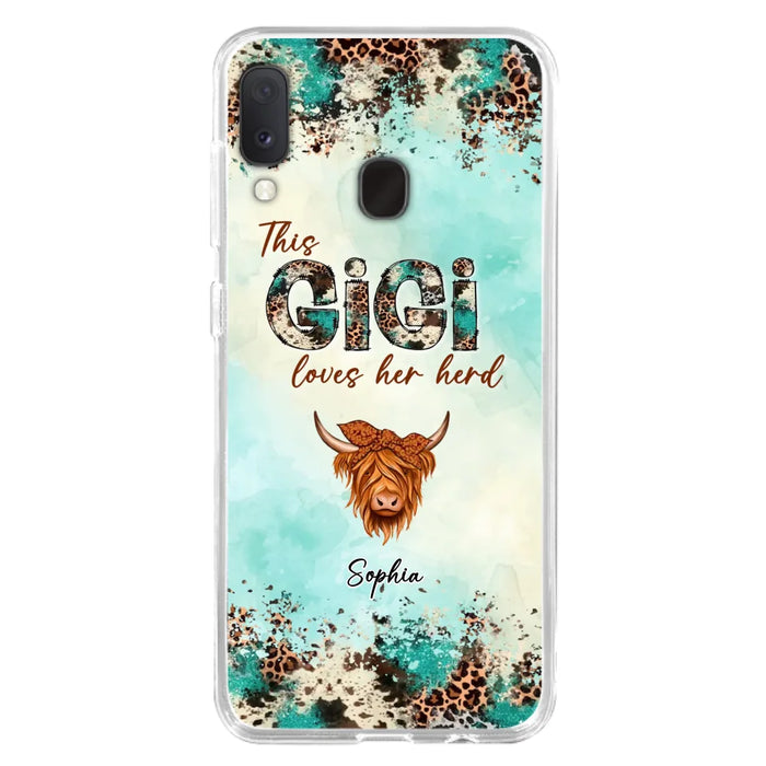 Custom Personalized This Gigi Love Her Herd Phone Case For iPhone/ Samsung - Mother's Day Gift Idea For Mom/ Grandma