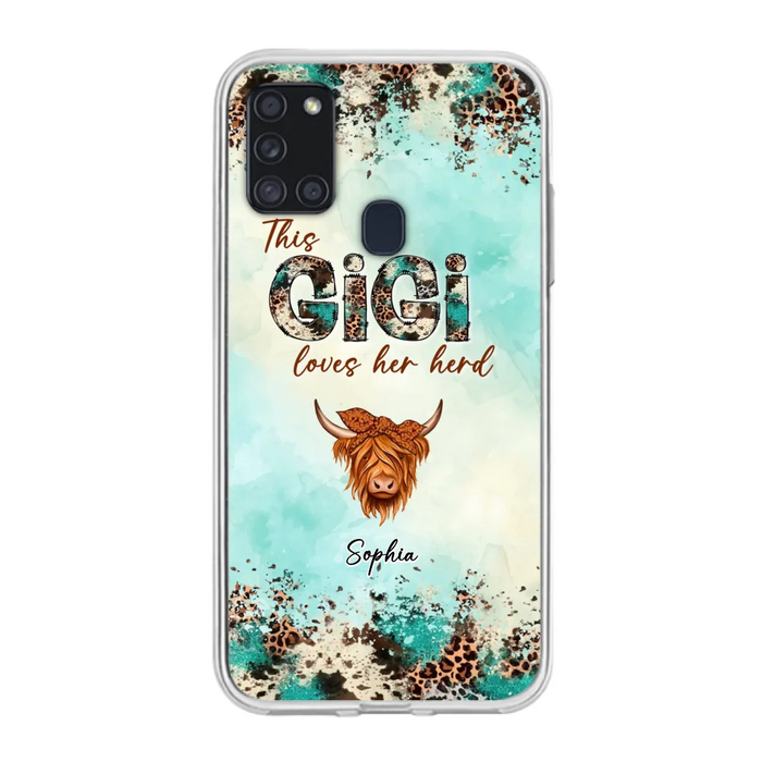 Custom Personalized This Gigi Love Her Herd Phone Case For iPhone/ Samsung - Mother's Day Gift Idea For Mom/ Grandma