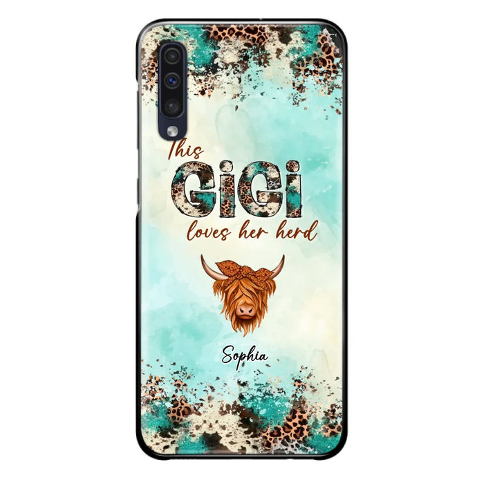 Custom Personalized This Gigi Love Her Herd Phone Case For iPhone/ Samsung - Mother's Day Gift Idea For Mom/ Grandma