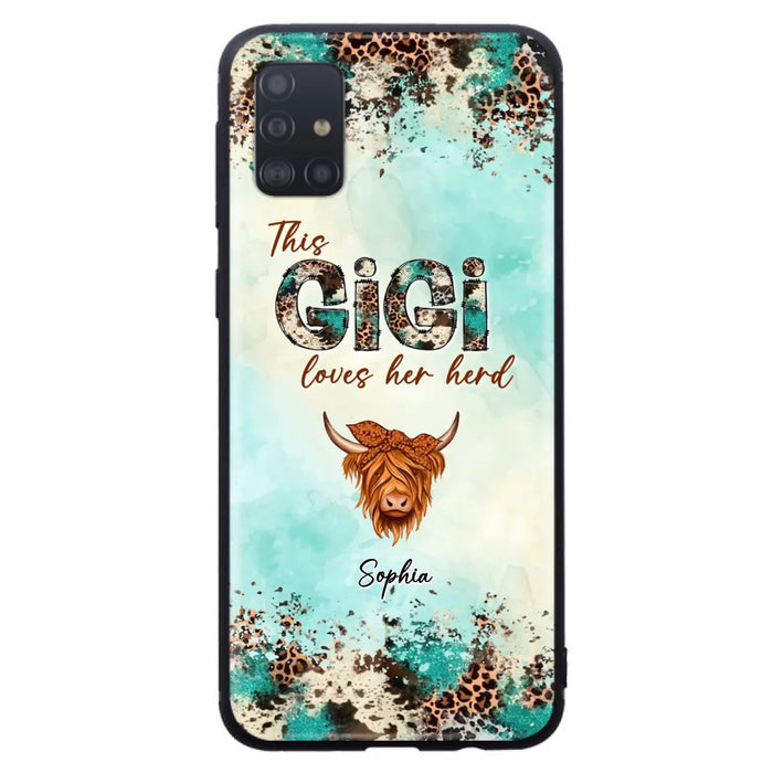 Custom Personalized This Gigi Love Her Herd Phone Case For iPhone/ Samsung - Mother's Day Gift Idea For Mom/ Grandma