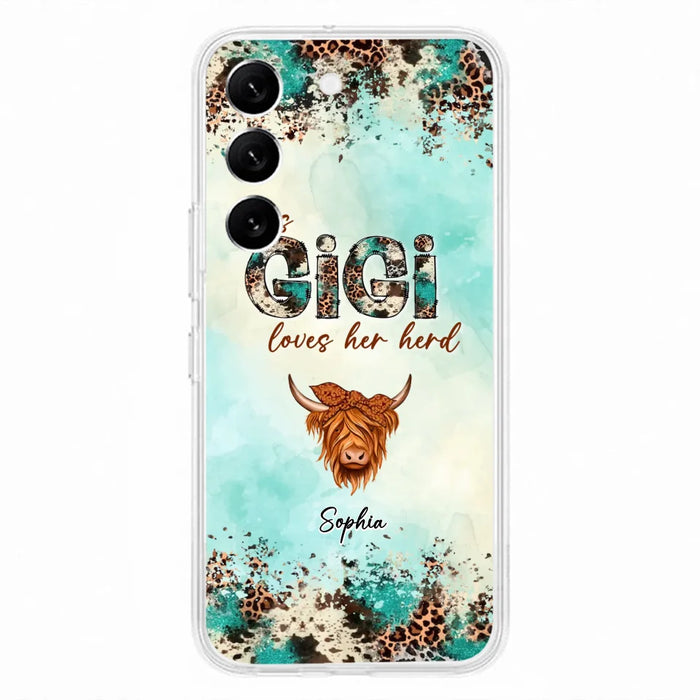 Custom Personalized This Gigi Love Her Herd Phone Case For iPhone/ Samsung - Mother's Day Gift Idea For Mom/ Grandma