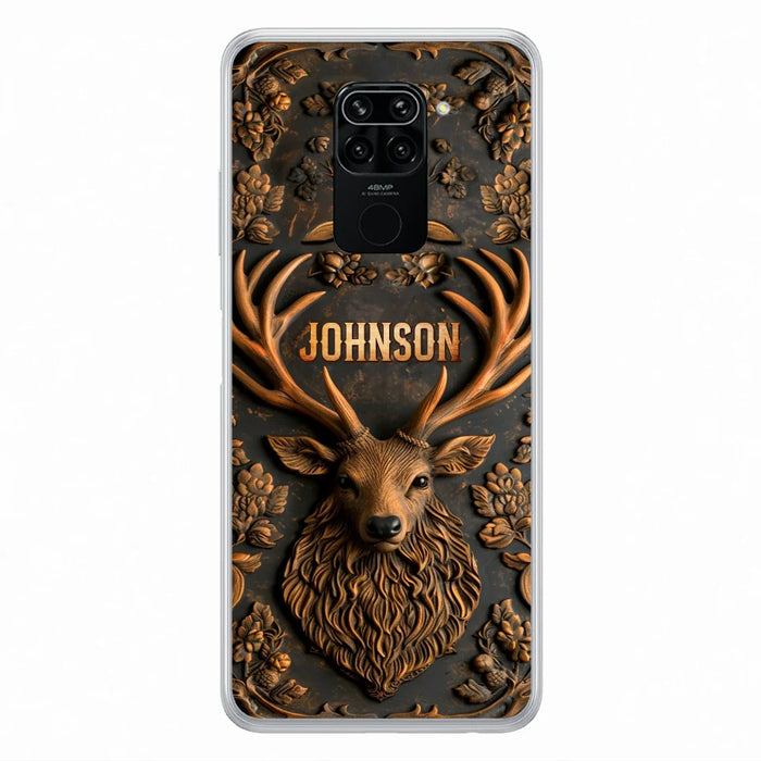 Custom Personalized Deer Hunting 3D Printed Effect  Phone Case - Gift Idea For Hunting Lover - Case For Xiaomi/ Oppo/ Huawei