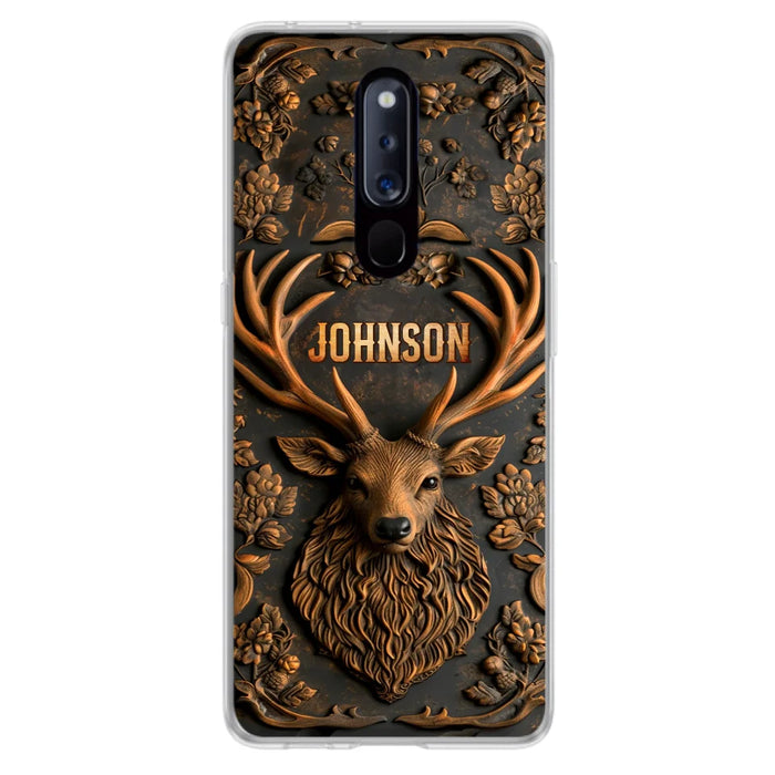 Custom Personalized Deer Hunting 3D Printed Effect  Phone Case - Gift Idea For Hunting Lover - Case For Xiaomi/ Oppo/ Huawei