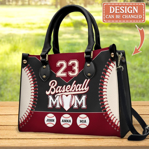 mockup bag leather