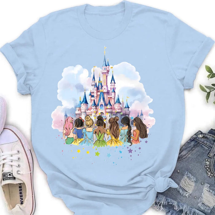Personalized Fairy Castle Shirt/Hoodie - Gift Idea For Girls - Magic Kingdom Princess