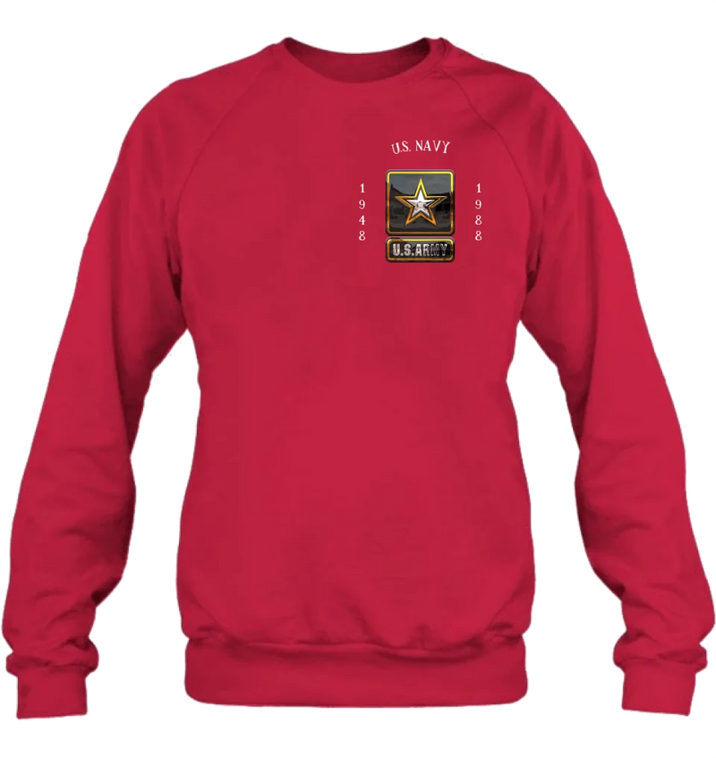 Personalized Veteran Shirt/Hoodie - Father's Day Gift Idea for Veteran