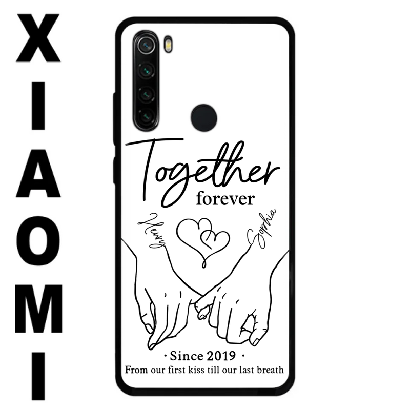 Custom Personalized Couple Phone Case For Xiaomi/ Oppo/ Huawei - Gift Idea For Couple - Together Forever