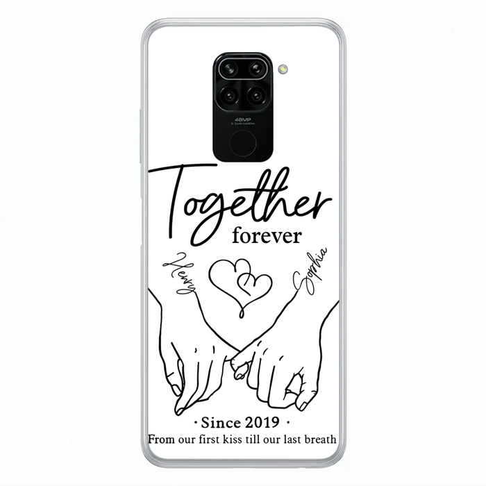 Custom Personalized Couple Phone Case For Xiaomi/ Oppo/ Huawei - Gift Idea For Couple - Together Forever