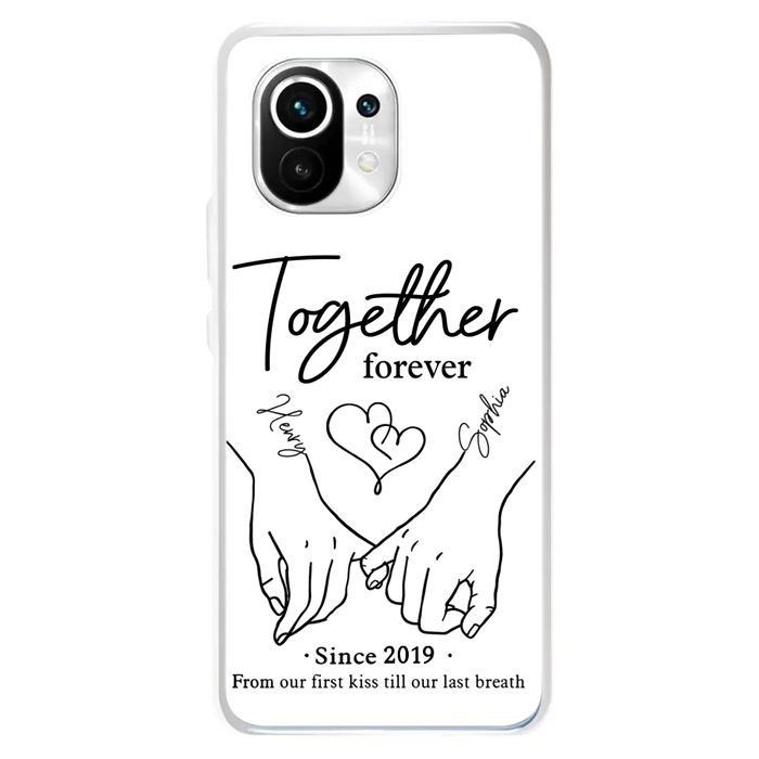 Custom Personalized Couple Phone Case For Xiaomi/ Oppo/ Huawei - Gift Idea For Couple - Together Forever