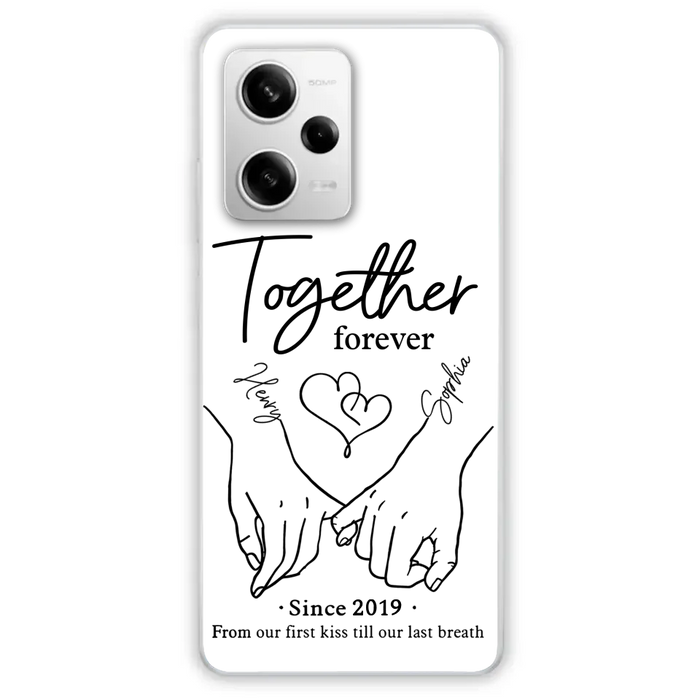 Custom Personalized Couple Phone Case For Xiaomi/ Oppo/ Huawei - Gift Idea For Couple - Together Forever