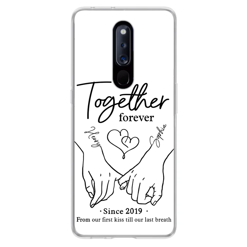 Custom Personalized Couple Phone Case For Xiaomi/ Oppo/ Huawei - Gift Idea For Couple - Together Forever