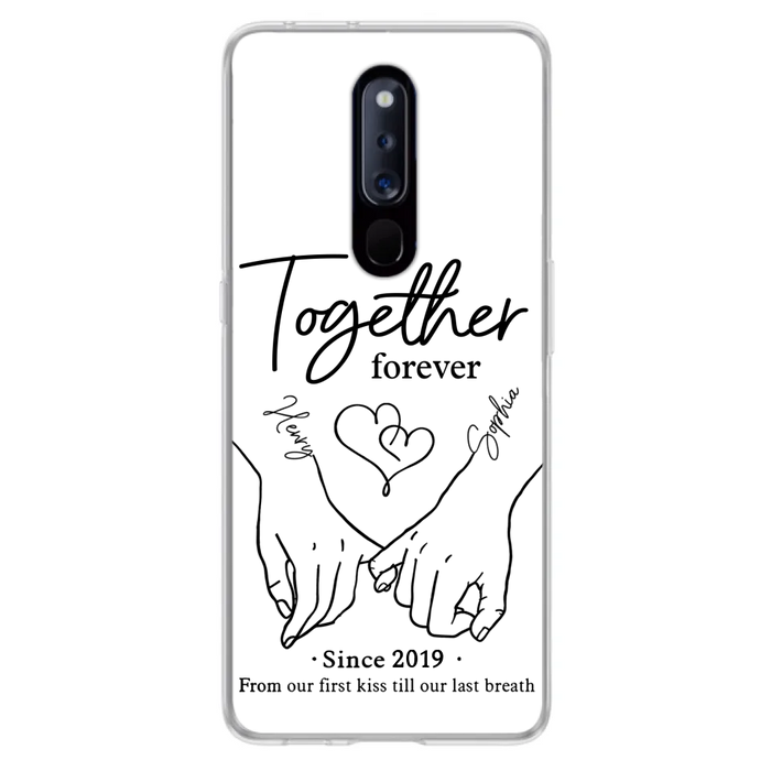 Custom Personalized Couple Phone Case For Xiaomi/ Oppo/ Huawei - Gift Idea For Couple - Together Forever