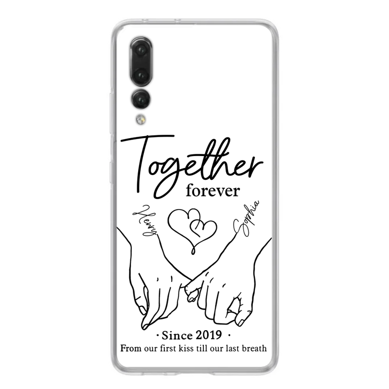 Custom Personalized Couple Phone Case For Xiaomi/ Oppo/ Huawei - Gift Idea For Couple - Together Forever
