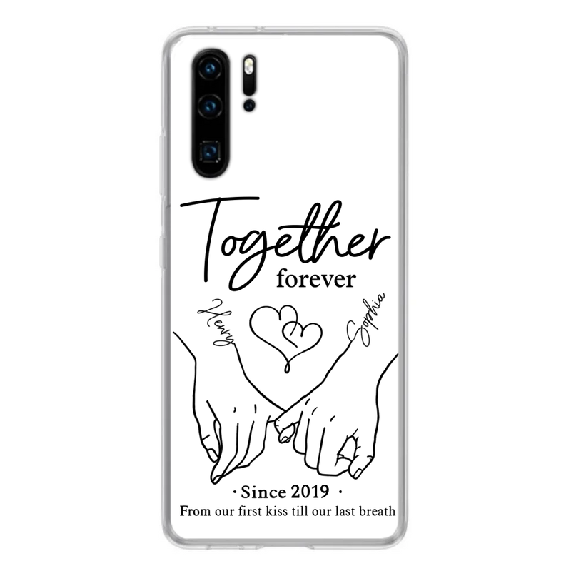 Custom Personalized Couple Phone Case For Xiaomi/ Oppo/ Huawei - Gift Idea For Couple - Together Forever
