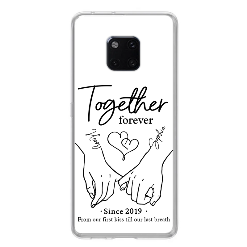 Custom Personalized Couple Phone Case For Xiaomi/ Oppo/ Huawei - Gift Idea For Couple - Together Forever