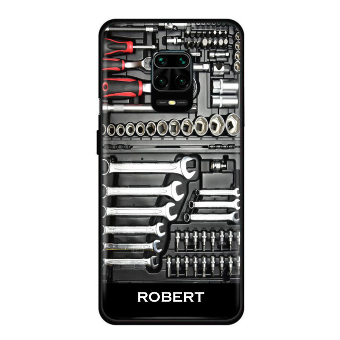 Custom Personalized Mechanic Toolbox Phone Case - Case For iPhone, Samsung And Xiaomi - RCT18X