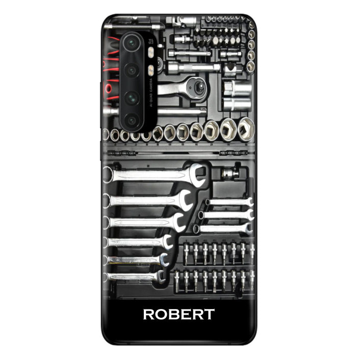 Custom Personalized Mechanic Toolbox Phone Case - Case For iPhone, Samsung And Xiaomi - RCT18X