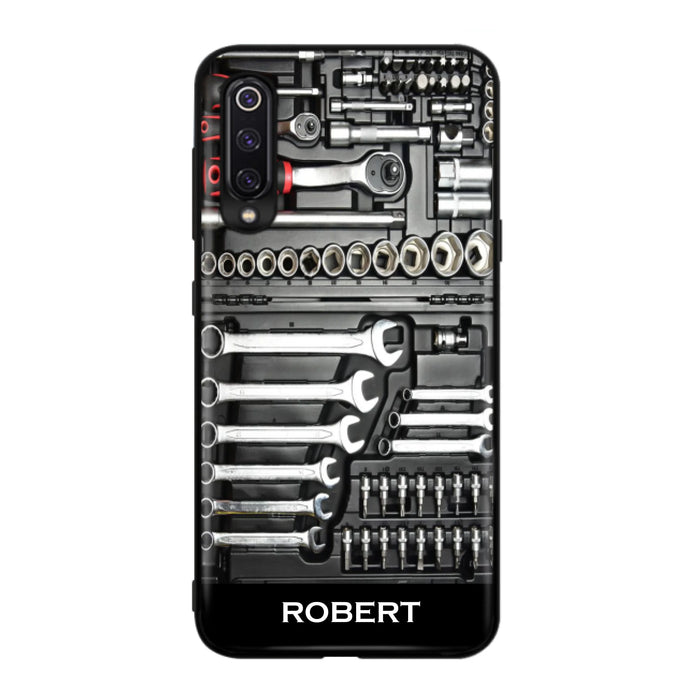 Custom Personalized Mechanic Toolbox Phone Case - Case For iPhone, Samsung And Xiaomi - RCT18X
