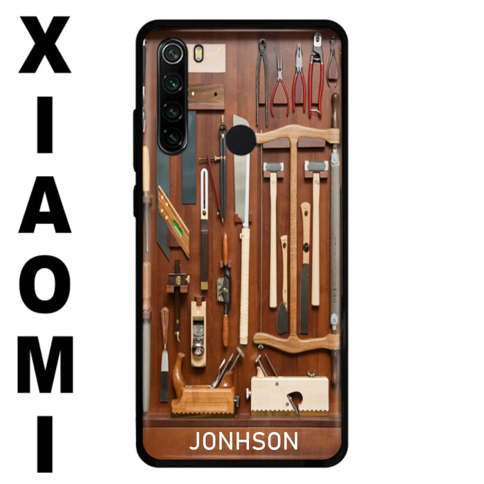 Custom Personalized Carpenter Toolbox Phone Case - Case For iPhone, Samsung And Xiaomi - J59VWE