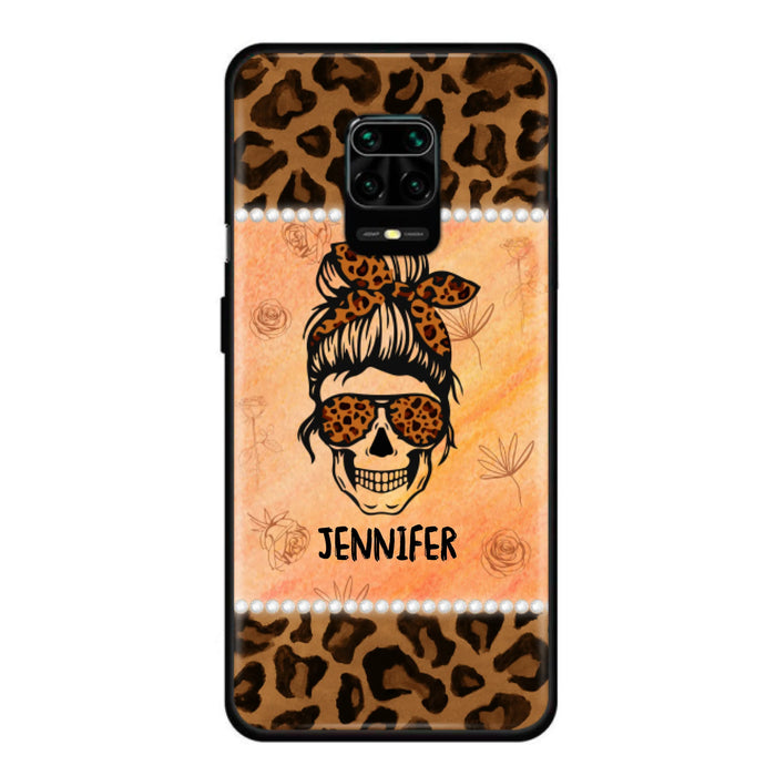 Custom Personalized Skull Phone Case - Phone Case For iPhone, Samsung and Xiaomi