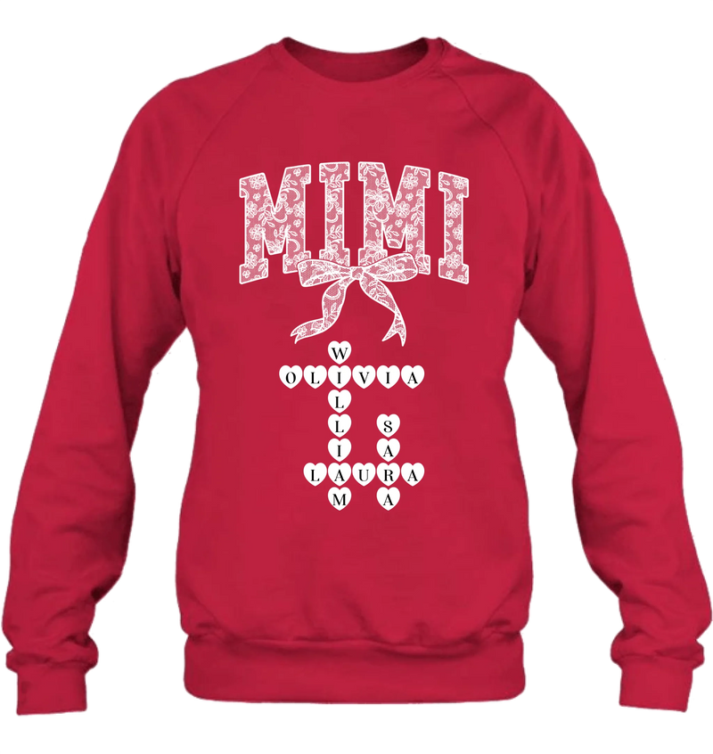 Personalized Grandma Unisex T-shirt/Sweatshirt/Long Sleeve/Hoodie - Gift Idea For Mother's Day/Mom/Grandma/Nana