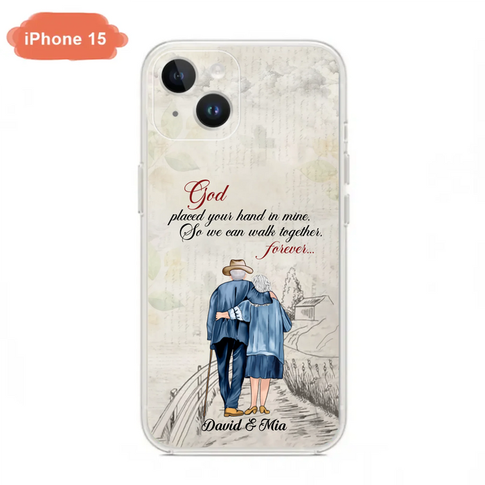 Personalized Old Couple Phone Case - Best Gift For Couple - Case For iPhone And Samsung