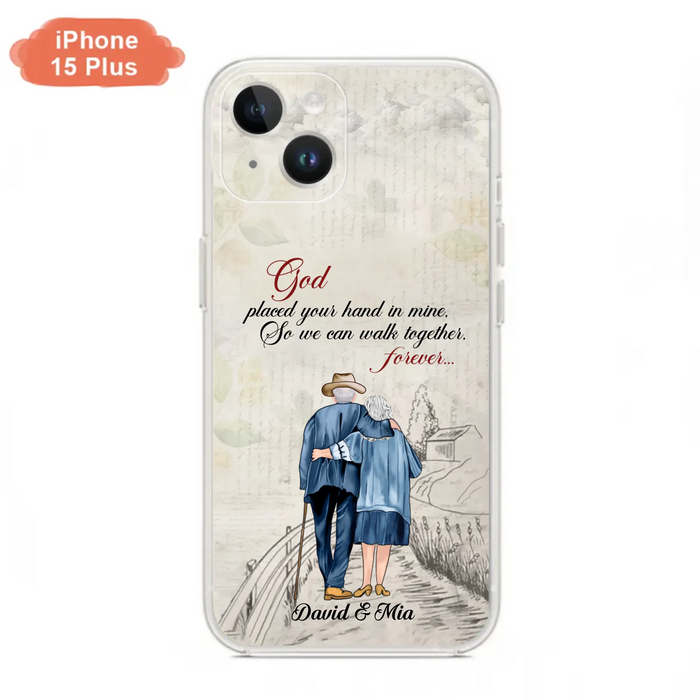 Personalized Old Couple Phone Case - Best Gift For Couple - Case For iPhone And Samsung