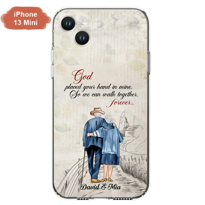 Personalized Old Couple Phone Case - Best Gift For Couple - Case For iPhone And Samsung