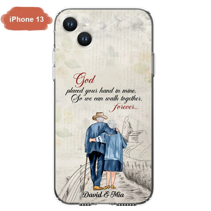 Personalized Old Couple Phone Case - Best Gift For Couple - Case For iPhone And Samsung