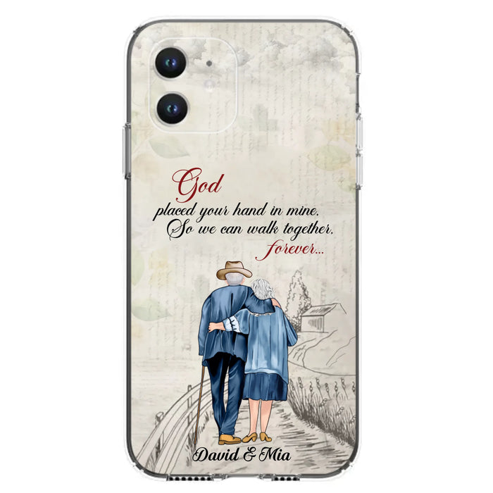 Personalized Old Couple Phone Case - Best Gift For Couple - Case For iPhone And Samsung