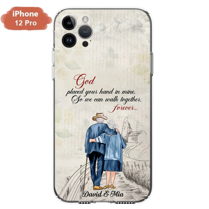 Personalized Old Couple Phone Case - Best Gift For Couple - Case For iPhone And Samsung