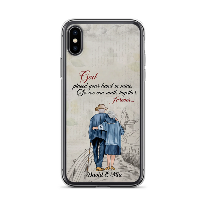 Personalized Old Couple Phone Case - Best Gift For Couple - Case For iPhone And Samsung