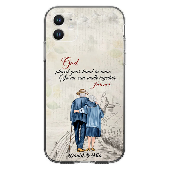 Personalized Old Couple Phone Case - Best Gift For Couple - Case For iPhone And Samsung