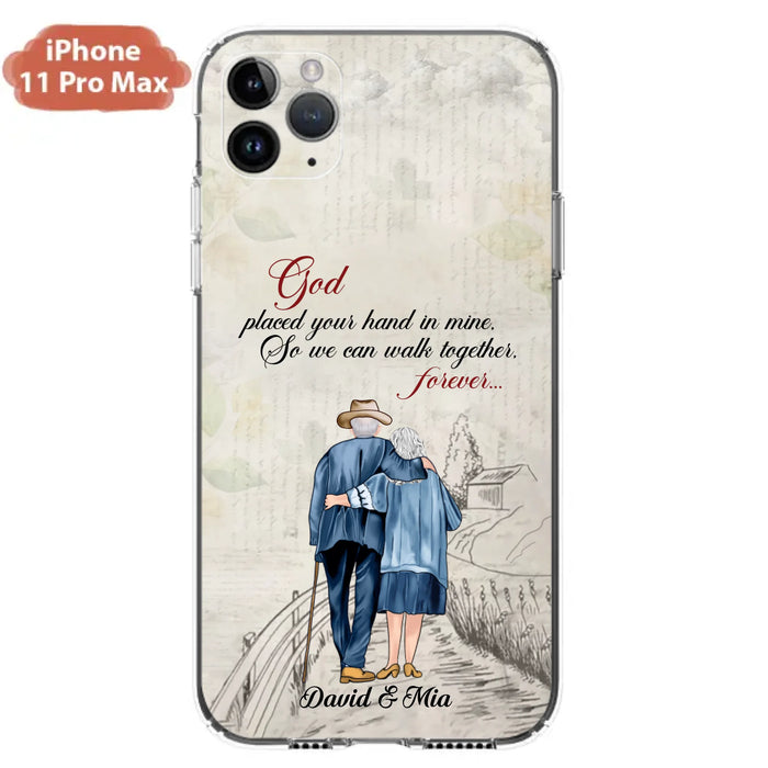 Personalized Old Couple Phone Case - Best Gift For Couple - Case For iPhone And Samsung