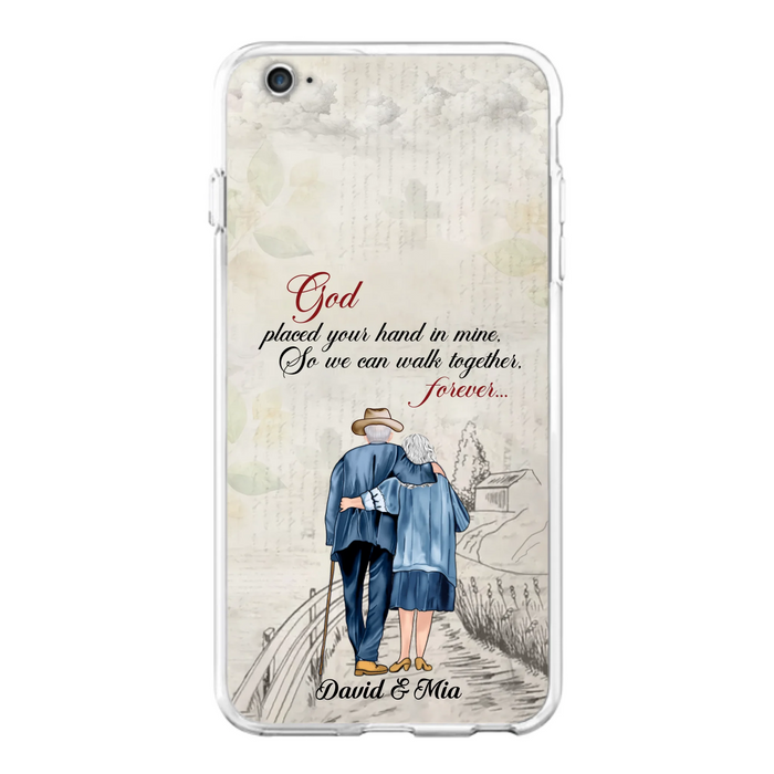 Personalized Old Couple Phone Case - Best Gift For Couple - Case For iPhone And Samsung