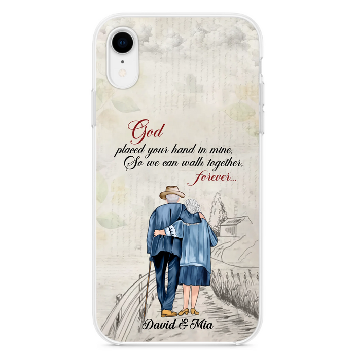 Personalized Old Couple Phone Case - Best Gift For Couple - Case For iPhone And Samsung