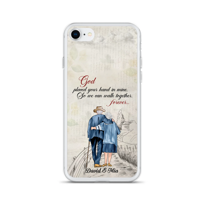 Personalized Old Couple Phone Case - Best Gift For Couple - Case For iPhone And Samsung