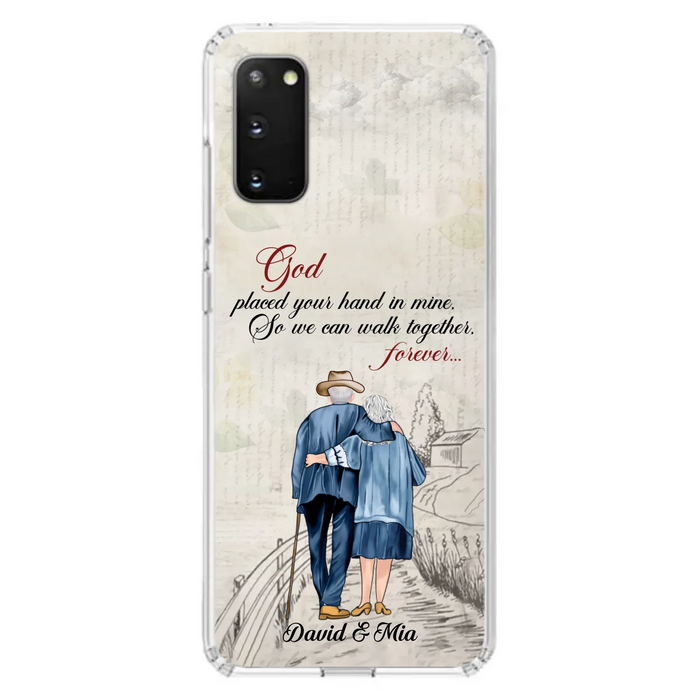 Personalized Old Couple Phone Case - Best Gift For Couple - Case For iPhone And Samsung