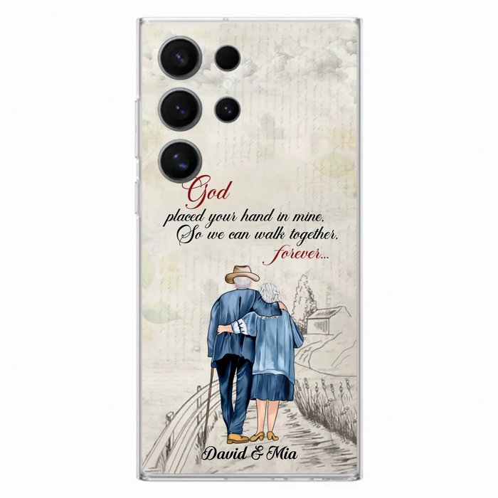 Personalized Old Couple Phone Case - Best Gift For Couple - Case For iPhone And Samsung