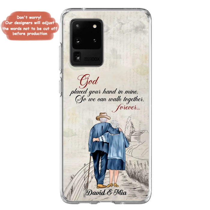 Personalized Old Couple Phone Case - Best Gift For Couple - Case For iPhone And Samsung