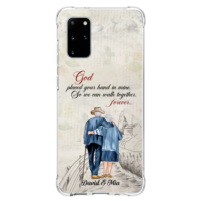 Personalized Old Couple Phone Case - Best Gift For Couple - Case For iPhone And Samsung