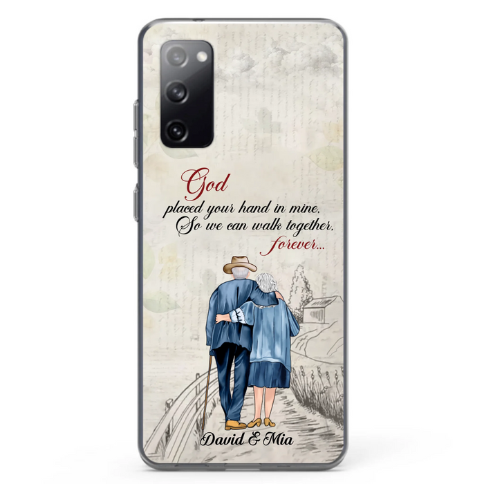 Personalized Old Couple Phone Case - Best Gift For Couple - Case For iPhone And Samsung