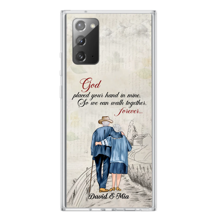 Personalized Old Couple Phone Case - Best Gift For Couple - Case For iPhone And Samsung