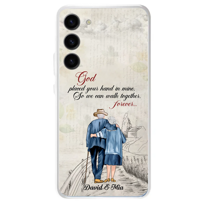 Personalized Old Couple Phone Case - Best Gift For Couple - Case For iPhone And Samsung